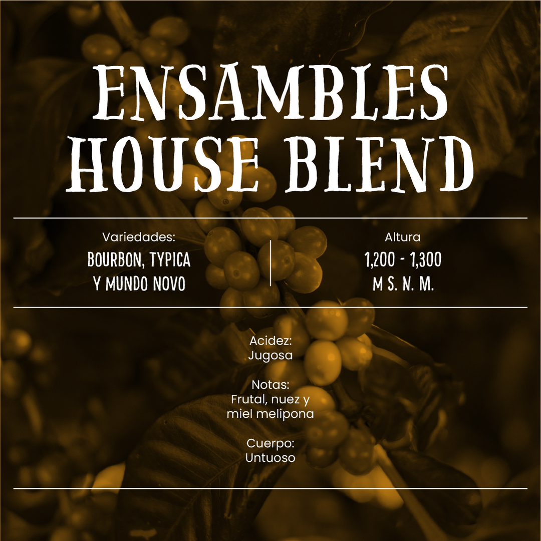 Ensambles House Blend - Café de Especialidad