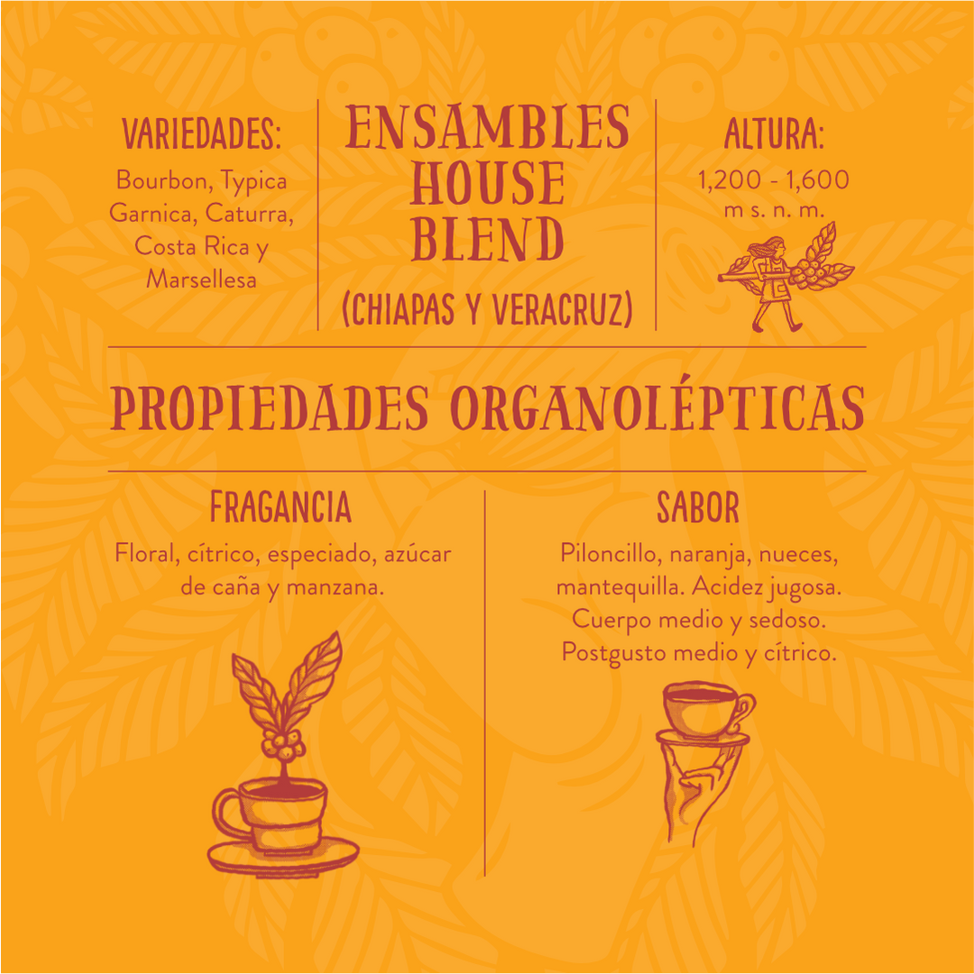 Ensambles House Blend - Café de Especialidad