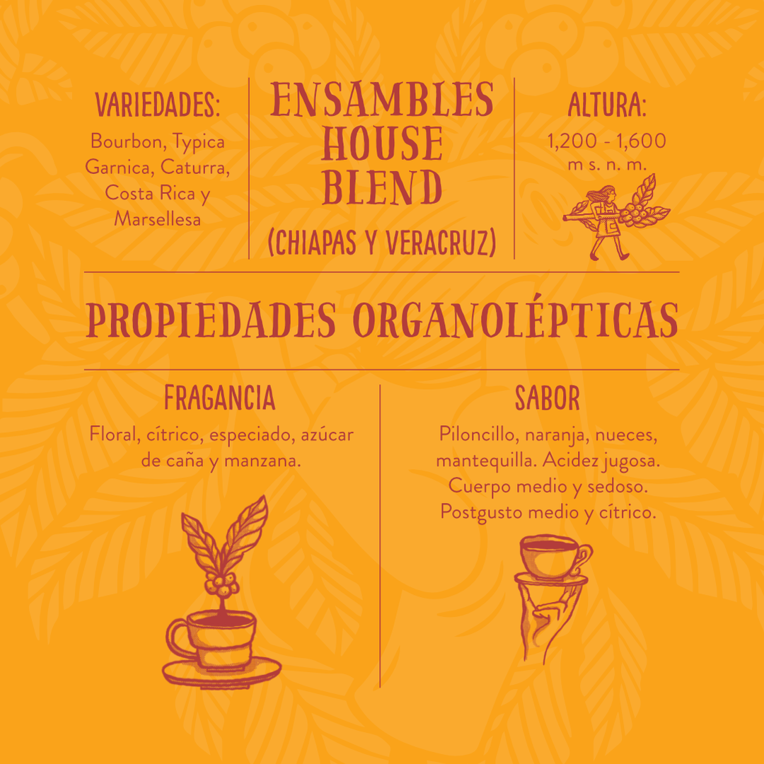 Ensambles House Blend - Café de Especialidad