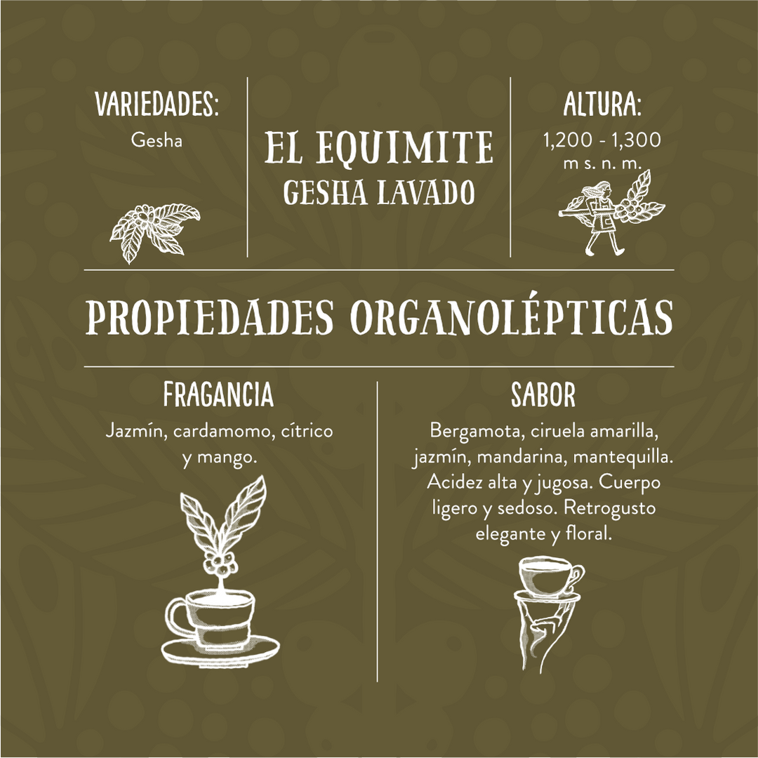 Gesha Lavado, Cafetal El Equimite - Café de Especialidad