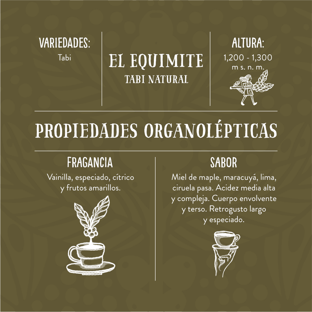 Tabi Natural, Cafetal El Equimite - Café de Especialidad